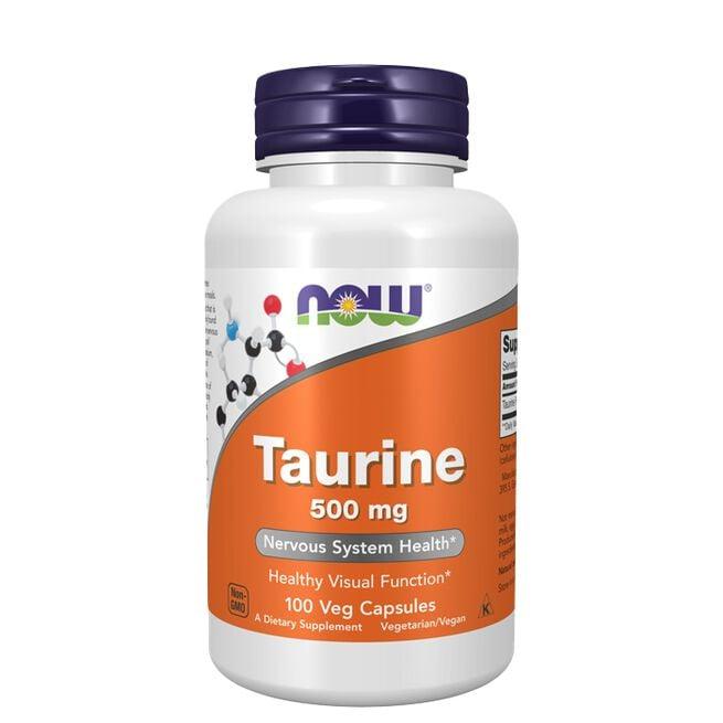 Now Foods Taurin 500 mg 100 kapsler