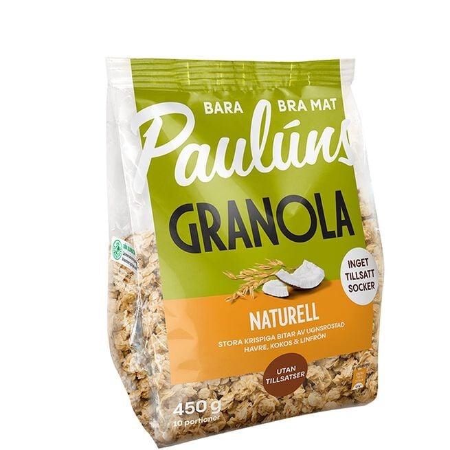 Paulúns Granola Naturell 450 g