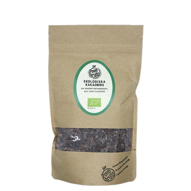 Powerfruits økologiske kakaonibs 250 g