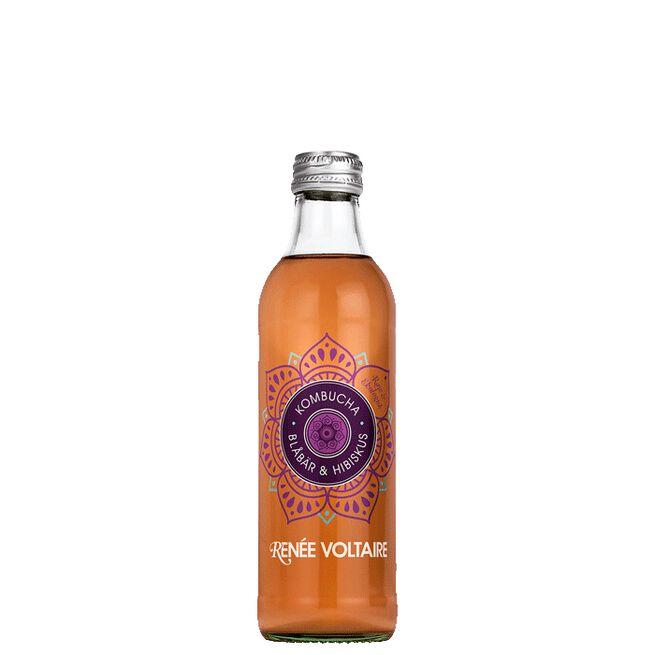 Renée Voltaire Kombucha Blåbær og Hibiskus 275 ml