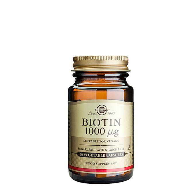 Solgar Biotin 1000 mcg 50 kapsler