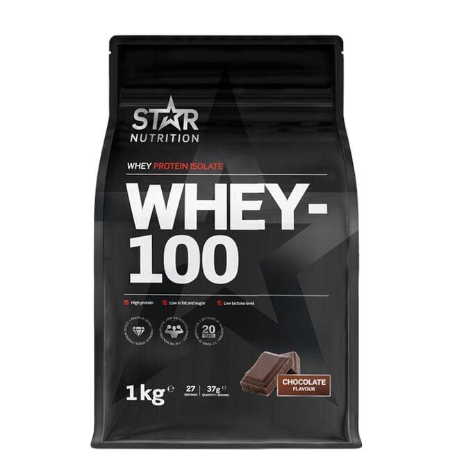 Star Nutrition Whey-100 Myseprotein 1 kg