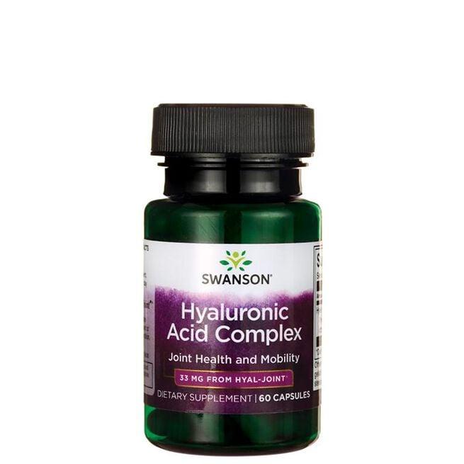 Swanson Hyaluronsyre Complex 33 mg 60 kapsler
