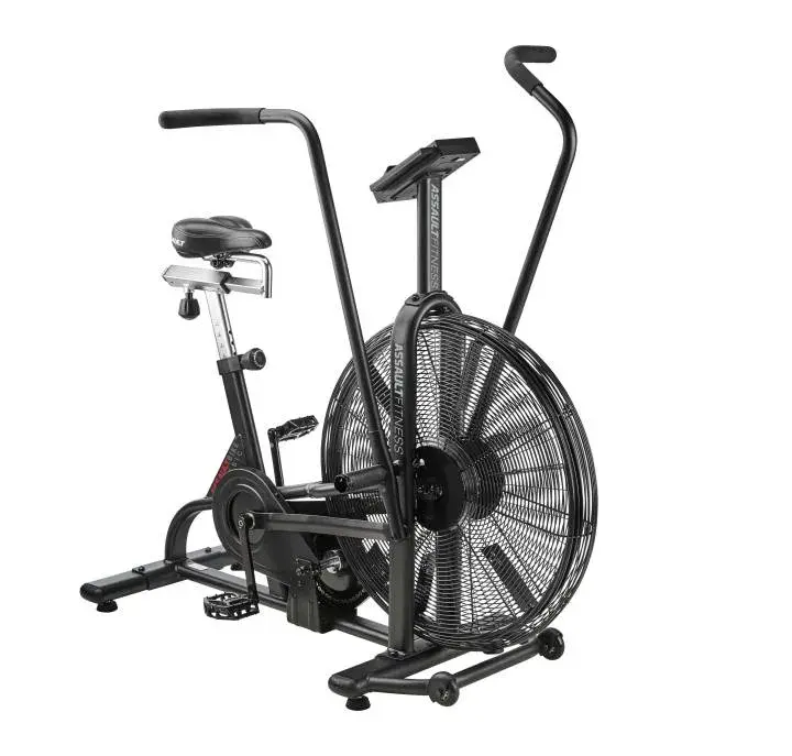 Assault Fitness AssaultBike Classic ikonisk CrossFit airbike med 68,5 cm vifteblad og LCD-konsoll