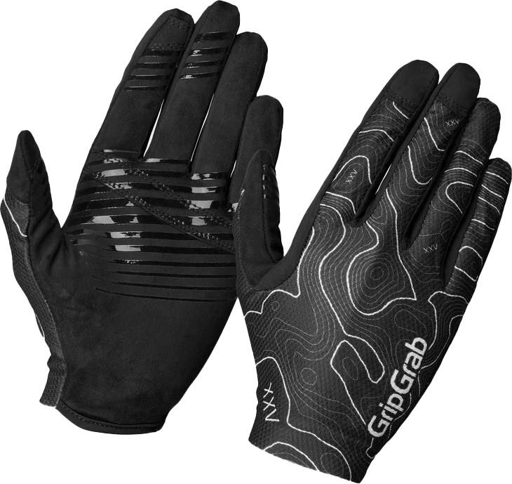 GripGrab Rebel Full Finger sykkelhansker i svart
