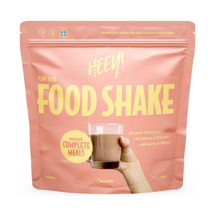 Heey! Vegansk Food Shake Måltidserstatter 1400 g sjokolade