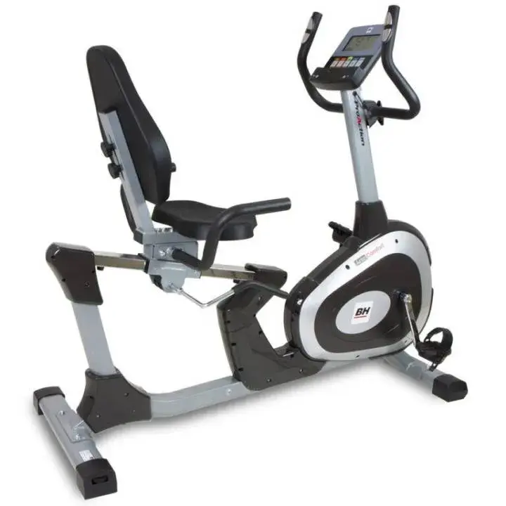 BH Fitness Artic Comfort Sittesykkel i svart/sølv sett fra siden