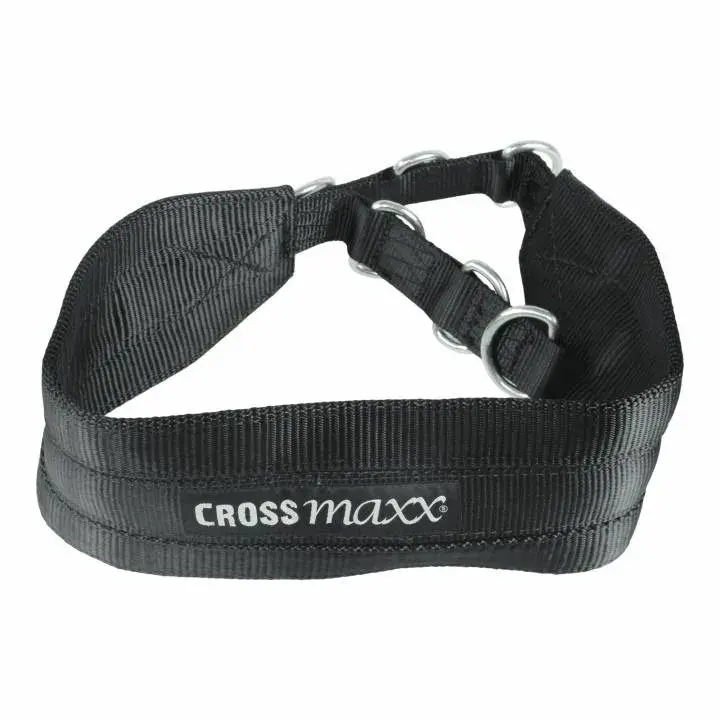 Crossmaxx Belt Squat Belt Pro nylon belte med karabinkrok