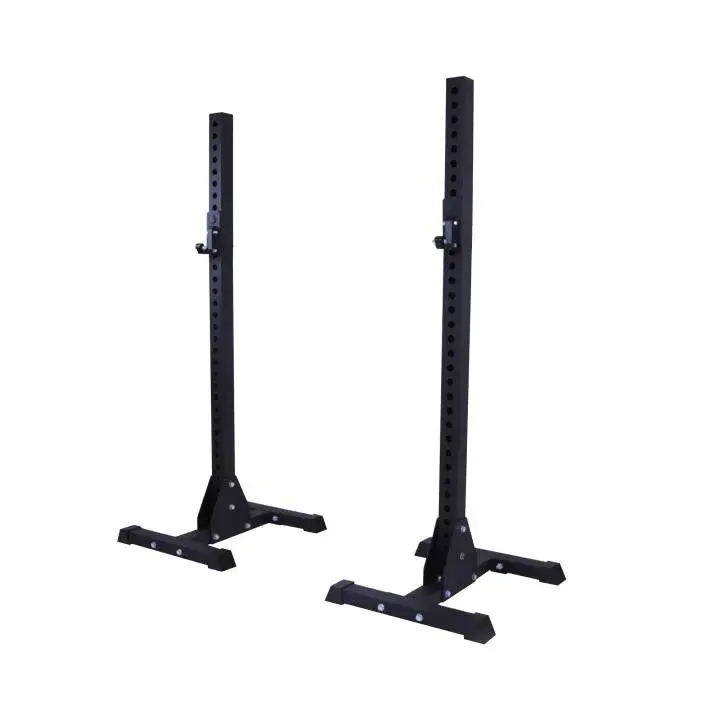 Crossmaxx Frittstående Squat Rack i sort og sølv stål