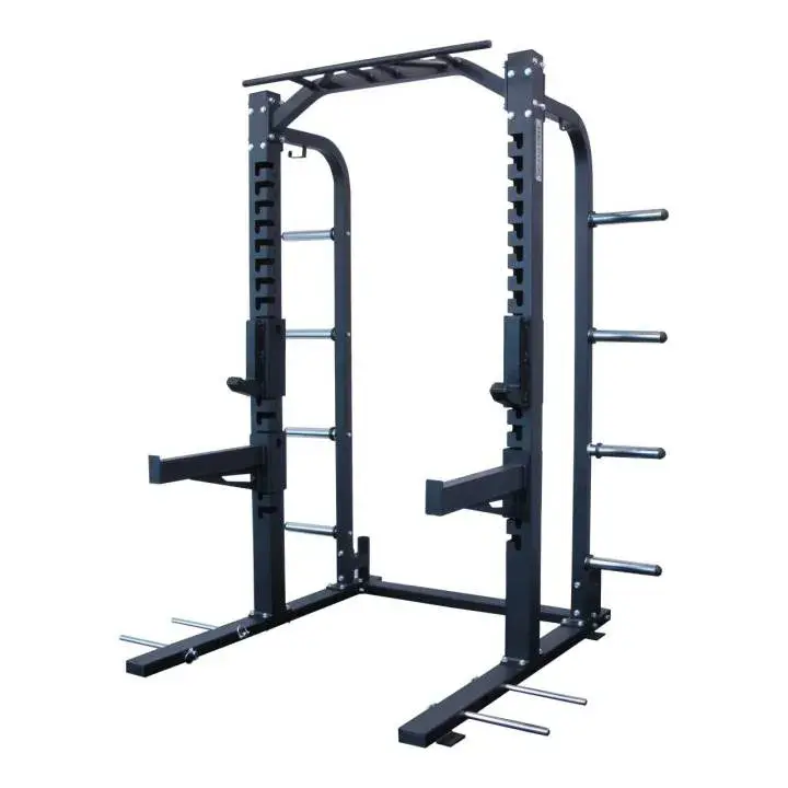 Crossmaxx Half Rack i svart sett forfra