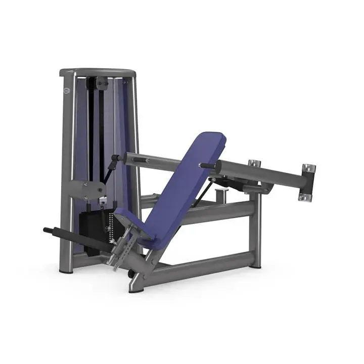 gym80 Sygnum Shoulder Press maskin i hvitt og grått