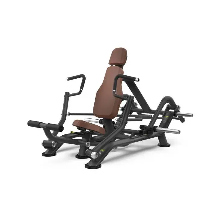 Intenza Zone Line Vertical Chest Press i matt svart, vertikal brystpress maskin