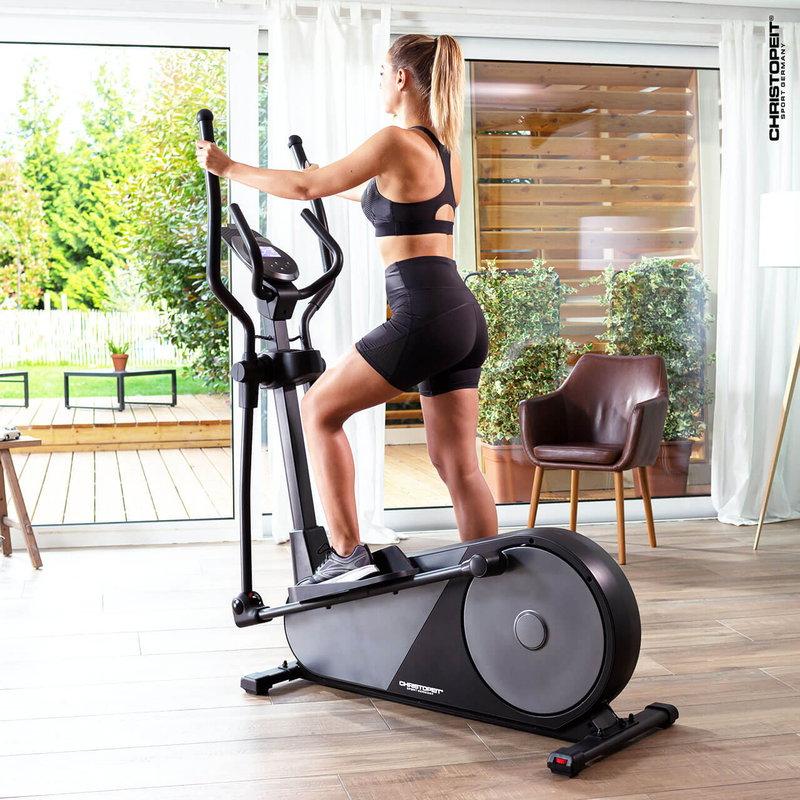 Christopeit Sport EL8000 crosstrainer med elektromagnetisk brems