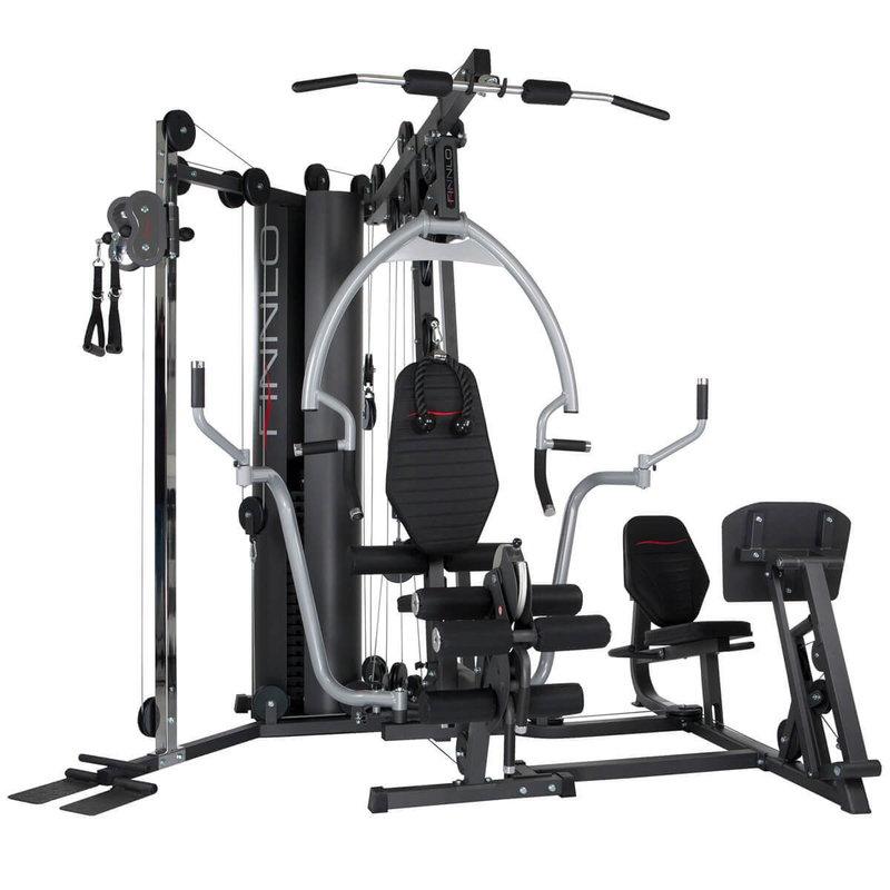 FINNLO by HAMMER Autark 6800 profesjonelt hjemmegym med 100 kg vektstabel