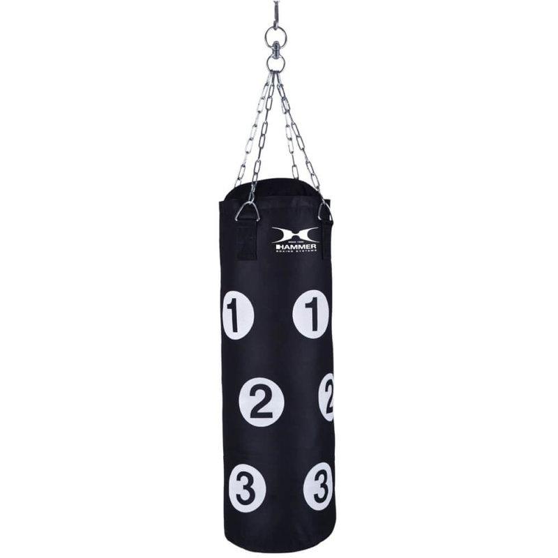 HAMMER BOXING Boksesekk Sparring i nylon med nummererte treningssoner