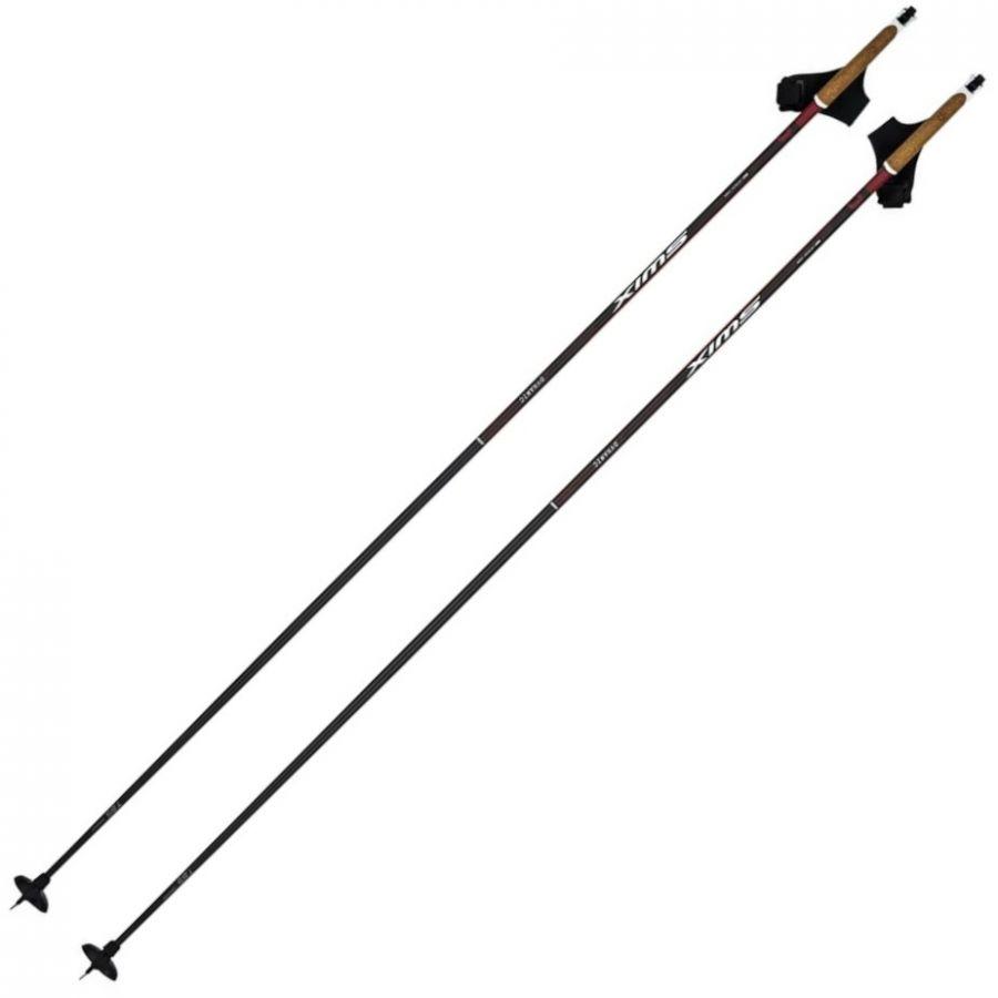 Swix Dynamic D1 langrennsstaver i sort med karbonkomposittskaft