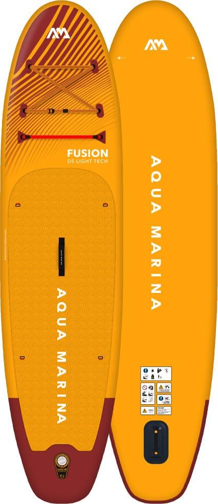 Aqua Marina Fusion SUP oppblåsbart brett i oransje